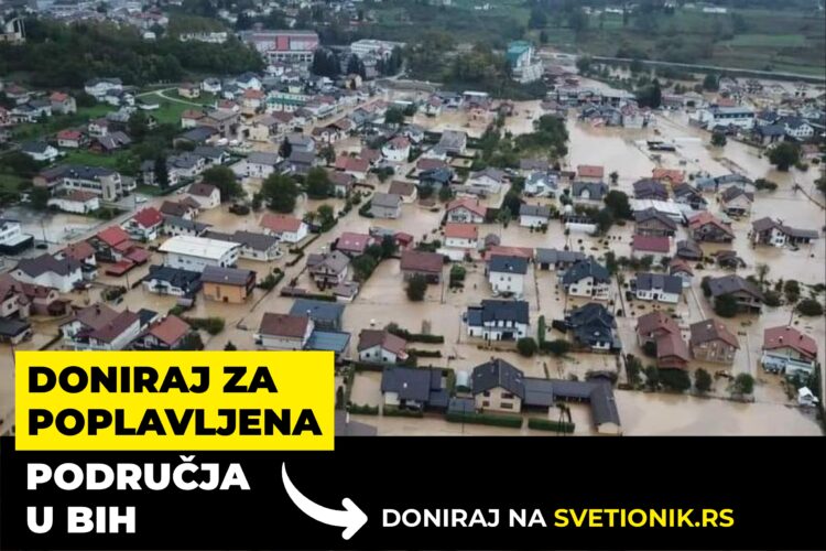 DONIRAJ ZA POPLAVLJENA PODRUČIJA U BIH