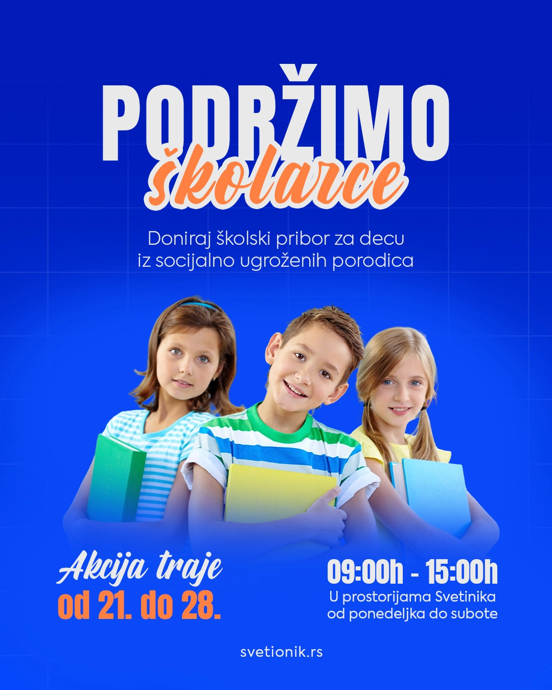 Svetionik za školski početak – Budimo oslonac deci