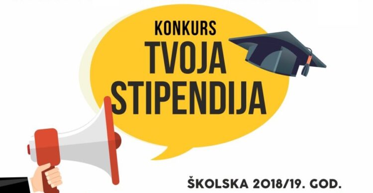 OBJAVLJENI REZULTATI KONKURSA “TVOJA STIPENDIJA” 