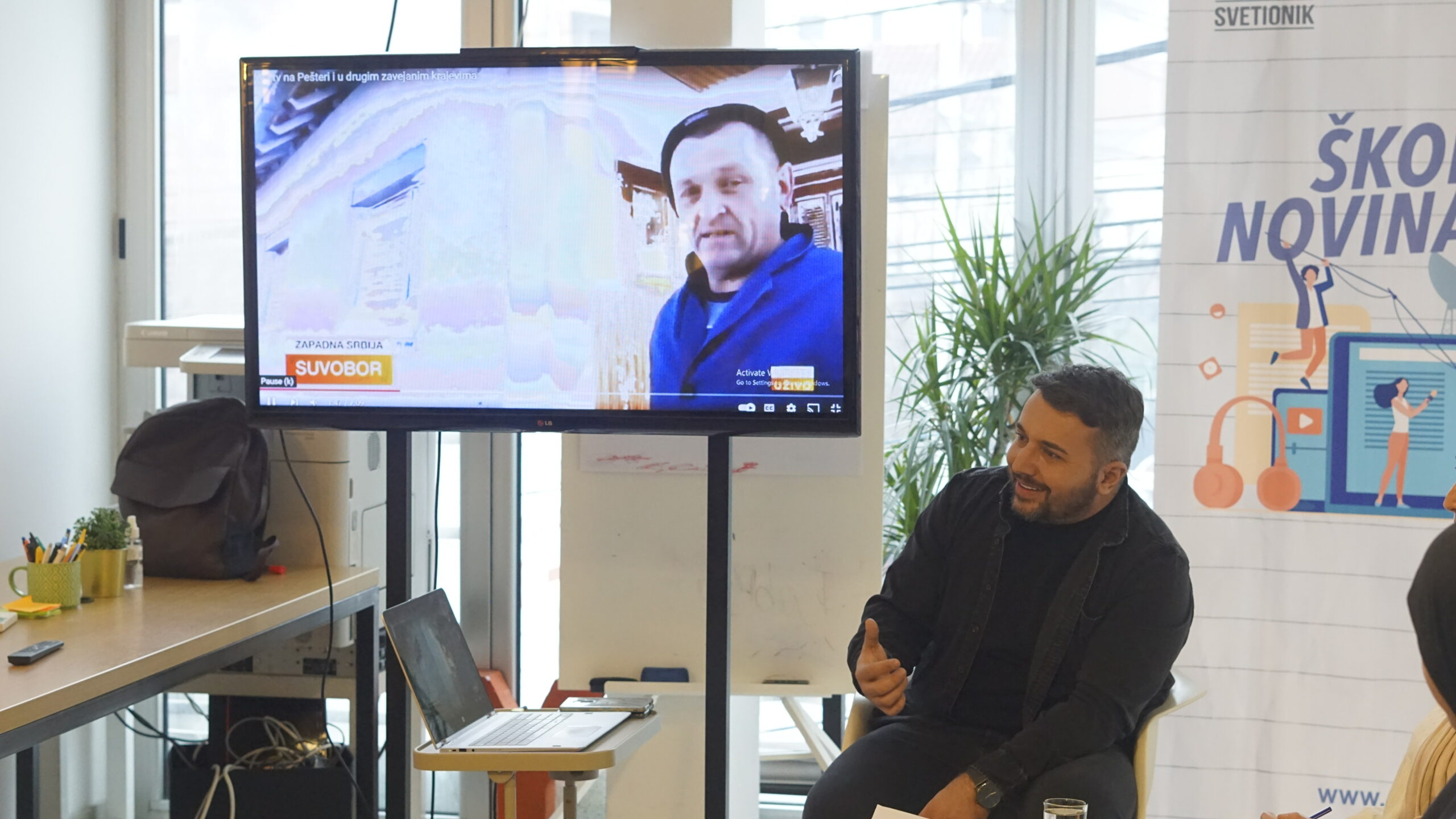 ŠN: Predavanje “Televizijsko novinarstvo”