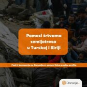 Pomozi žrtvama zemljotresa u Turskoj i Siriji