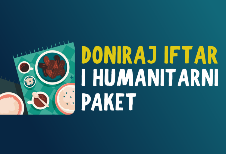 OBEZBEDIMO IFTARE PORODICAMA KOJE SU U POTREBI