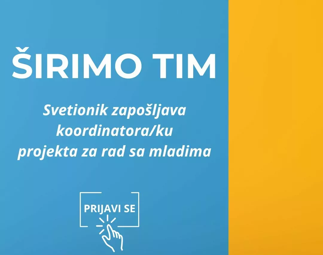 Širimo tim – Budi deo tima “Svetionik”