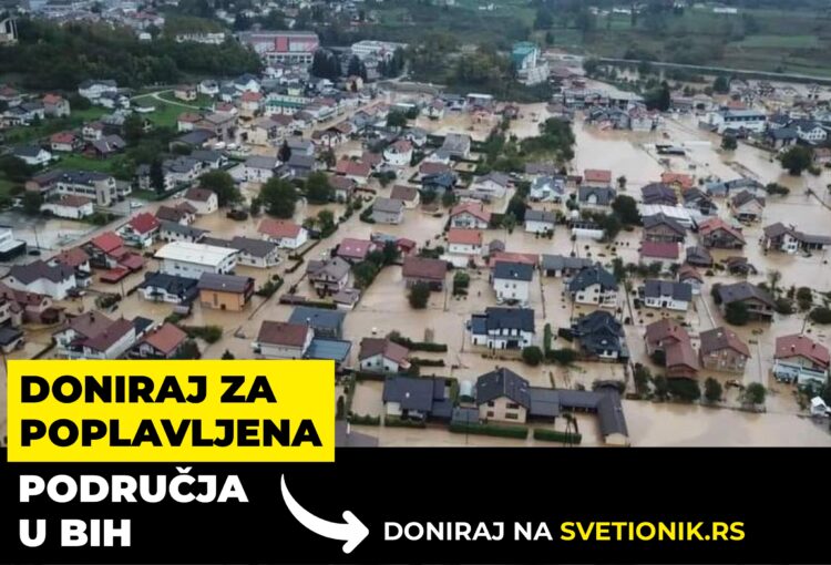 DONIRAJ ZA POPLAVLJENA PODRUČIJA U BIH