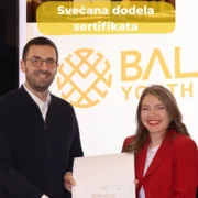 Svečana dodela sertifikata i završetak programa Balkanske omladinske škole 2025