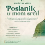 Završno književno veče konkursa  „Poslanik u mom srcu“